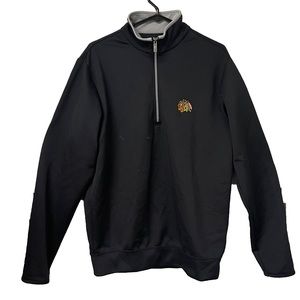 Chicago Blackhawks Mens size Medium 1/4 Zip Antiqua Jacket